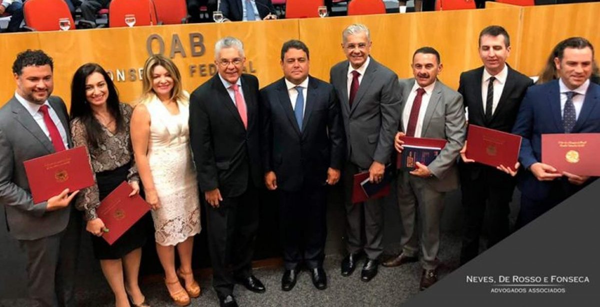 Sócia Rossana Daly de Oliveira Fonseca marca presença na cerimônia de posse da nova diretoria e conselheiros federais da OAB