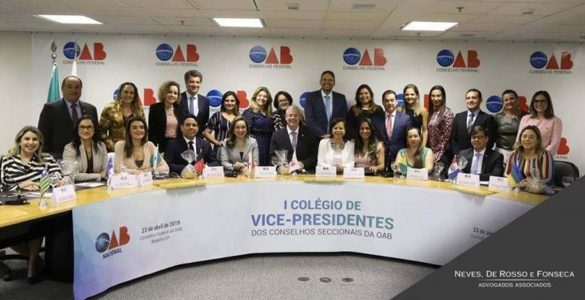 Sócia Rossana Fonseca participa da abertura do I Colégio de Vice-Presidentes dos Conselhos Seccionais da OAB