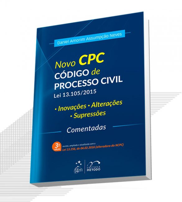 Novo CPC – Inovações, Alterações e Supressões – Comentadas