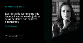 Existência de testamento não impede inventário extrajudicial se os herdeiros são capazes e concordes