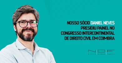 Nosso sócio Daniel Neves preside painel no Congresso Intercontinental de Direito Civil, em Coimbra