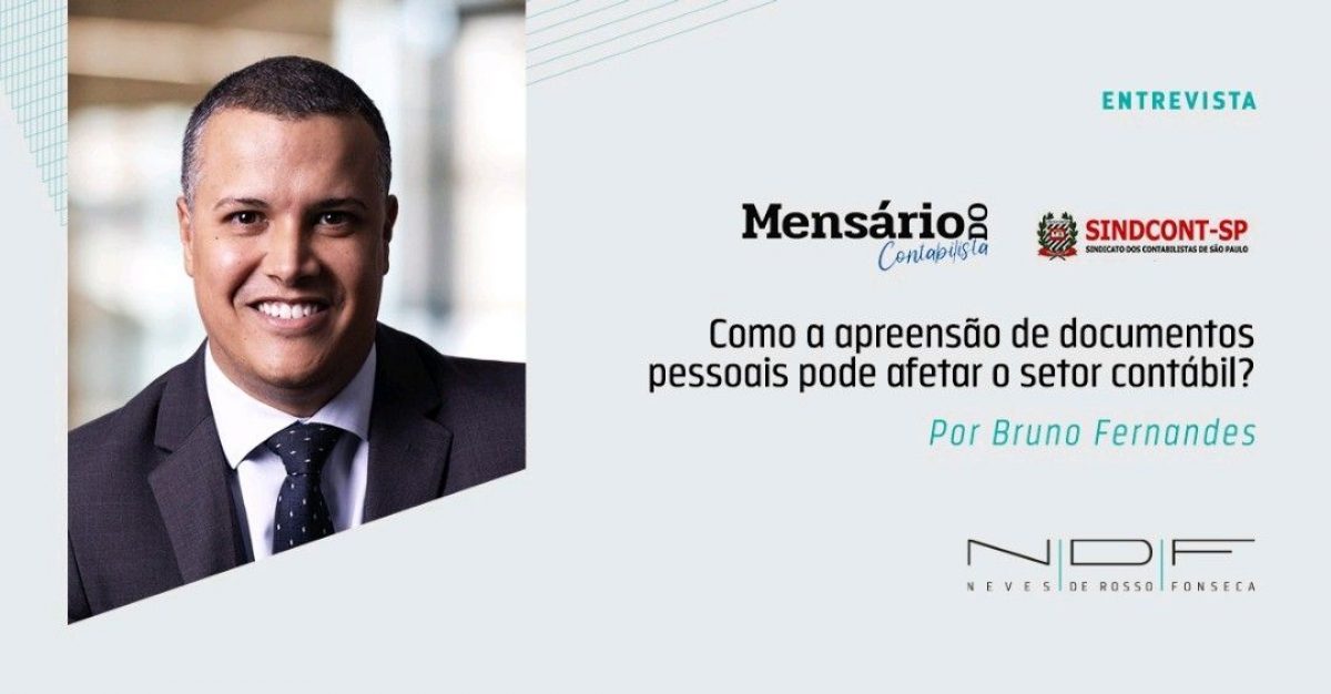 Como a apreensão de documentos pessoais pode afetar o setor contábil?