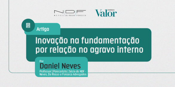 Inovação na fundamentação por relação no agravo interno